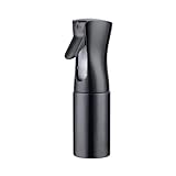 GRIFEMA GE2001B-200B, Vaporisateur Cheveux 200ML, Bouteille Vide de Spray Réutilisable pour Cheveux, Pulvérisateur à Main pour Coiffeurs, Alcool, Plantes et Soin du Visage, Noir