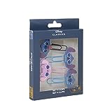 CERDÁ LIFE'S LITTLE MOMENTS - Lot de 4 Trombones de Stitch | Un Cadeau de Papeterie Original pour les Fans Licence Officielle - Disney, 2700000338