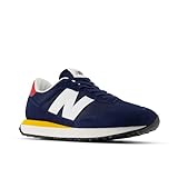 New Balance Homme 237 Sneaker, Bleu, 44 EU