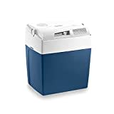 MOBICOOL ME27 Glacière électrique portable, 26 litres, 12 V et 230 V pour voiture, camion, camping-car, bateau et prise de courant, Bleue