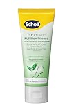 Scholl Crème Pieds Nutrition intense pour peaux dures - Hydrate en profondeur pour des pieds plus doux et plus lisses - Enrichie en Allantoïne et provitamine B5 - 75ml