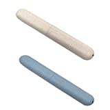 CCLKHY 2 Pcs Étui à Brosse à Dents, Portable Etuis de Protection pour Tête de Brosse à Dents pour Voyages, Famille