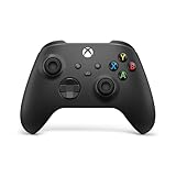 Xbox Manette sans Fil - Carbon Black Pour Xbox Series X, Xbox Series S, Xbox One, Windows 10 & 11, Android et iOS - Noir