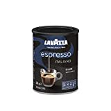 LAVAZZA - Café Moulu Espresso Club - Café italien - 100 % Arabica - Équilibré & Aromatique - Intensité 6 - Boîte Métal de 250 g