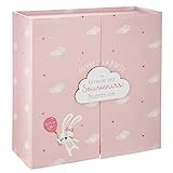 Atmosphera - Coffret Cadeau de Naissance Royaume des Souvenirs 22x22 cm - Rose