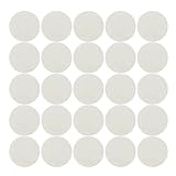 DOITOOL Miniature 50 Pièces Diffuseurs De Parfum Remplacement Des De Coton Coussinets Pendentif Collier Arôme Dhuiles Essentielles Mini- Blanche Ventilateur Joints D'arôme