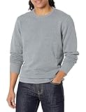 Amazon Essentials Sweat-Shirt à col Rond en Polaire (Grandes Tailles Disponibles) Homme, Gris Clair Chiné, L