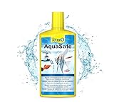 TETRA AquaSafe - Conditionneur d'Eau Naturel pour Poissons tropicaux -Agit en 5 mn - Eau Douce et Eau de Mer - Anti-Stress - 500 ml