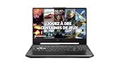 ASUS TUF Gaming A15-TUF506NF-HN007W 15.6-inch FHD 144Hz PC Portable (AMD Ryzen 5 7535HS Processeur 3.3GHz, 16GB DDR5 RAM, 512GB PCIe 4.0 NVMe SSD, NVIDIA GeForce RTX 2050 GPU 4Go) – Clavier AZERTY.