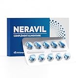 NERAVIL 10x comprimés bleus à haute dose pour hommes - avec des ingrédients naturels - Effet rapide et durable - Extra fort avec Ginseng, Guarana et Ashwagandha