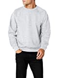 Fruit of the Loom - Sweat-shirt Homme - Raglan Sweatshirt, Gris (Grau - Erika-Grau), Medium (taille Fabricant: Medium)