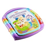 Fisher-Price Livre Musical Bébé Interactif | Jouet D'éveil Bébé 6 Mois et Plus | Livre Comptines Bébé Sonore | Jouets Musicaux et Livres D'éveil | Idée Cadeau Bébé 6 Mois | Version Française, CDH39