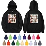 Sweat a Capuche Personnalisé avec Photo Texte Nom, Pull Couple Pull Personnalisable, Pull a Capuche Homme Sweat Personnalisable Pulls, Gilets et Sweats Homme, avec Poches, Unisexe, 18 Couleurs