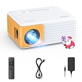 YOTON Mini Projecteur, Videoprojecteur 1080P Full HD, Y3 Retroprojecteur Portable, 200 Pouces, Zoom 25%, Projecteur Video Compatible avec HDMI USB iOS Android Firestick PS5