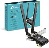 TP-Link WiFi 6 Carte WiFi PCIe AX3000, Archer TX55E, Adaptateur Bi-bande Carte WiFi Bluetooth 5.3 avec 2 antennes multidirectionnelles, Intel Wi-Fi 6 , Ideal pour Gaming