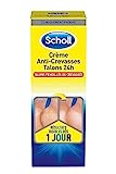 Scholl Crème Pieds Anti-Crevasses Talons fendillés ou crevassés 24h 60ml