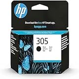 HP 305 Cartouche d'Encre Noire Authentique (3YM61AE)