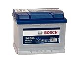 Bosch S4005 - Batterie Auto - 60A/h - 540A - Technologie Plomb-Acide - pour les Véhicules sans Système Start/Stop