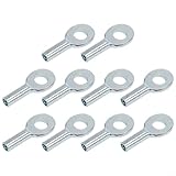 Lot de 10 bornes à œillets pour équipement de fitness, durables et durables (5 mm)