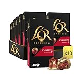 L'Or Espresso Café - 100 Capsules Splendente Intensité 7 - compatibles Nespresso®* (lot de 10 x 10)