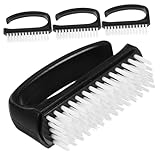 IWOWHERO 4 Pièces brosse à ongles kit doutils de gommage manucure pédicure nettoyant pour lave-mains utilisation à la main détergent suite Brosse de nettoyage Outils de manucure Plastique