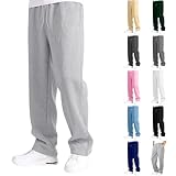 Jogging Homme Pantalon Baggy Cargo Sweatpants Mode Sport Pantalon de Survêtement Taille Élastique Pantalon Large Workout Training Chaud Pants Poches Automne Hiver 2024