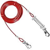 TRIXIE Cordon d’Attache pour Chien, Red, 8 m (Lot de 1)