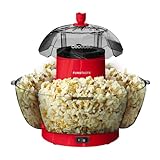 Cecotec Machine à popcorn électrique Fun&Taste P'Corn Lotus. Machine à popcorn de 1200 W, popcorn prêt en 2 minutes, comprend 4 récipients amovibles, capacité totale de 4,5 L.