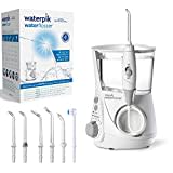 Waterpik - Hydropulseur Ultra Professional, Jet Dentaire avec 7 Embouts et 10 Niveaux de Pression, Élimine la Plaque, Blanc (WP-660EU)