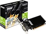 MSI GT 710 2GD3H LP Carte Graphique Nvidia GT710 954 MHz 2048 Mo PCI Express Noir