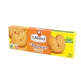 ST MICHEL - Le Palmier au Beurre - Fin & Croustillant - 2 Sachets de 6 Biscuits - 87g (L'emballage peut varier)