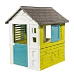 Smoby - Maison Pretty - Cabane de Jardin Enfant - Persiennes et Volets Coulissants - 810723