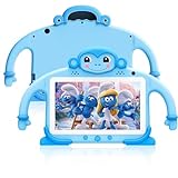 Tablette pour Enfants 7 Pouces Android Tablet PC Tactile Tablette Enfant avec WiFi Double Caméra écran IPS HD Bluetooth, Logiciel Enfant Pré-Installé Quad Core 32Go ROM Kids Tablet Educative (Bleu)