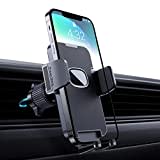 CINDRO Support Téléphone Voiture [Clip de Qualité Militaire] Porte Téléphone Rotatif à 360 Degrés pour Grille D'aération de Voiture GPS pour Smartphone iPhone Android (Black)