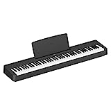 Yamaha P-145 Piano numérique léger et portable avec clavier Graded-Hammer-Compact à 88 touches et 10 voix instrumentales, en noir