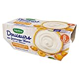 Blédina, Dessert au fromage blanc pour bébé, Dès 8 Mois, Mirabelles de Lorraine, 1x(4x100 g)