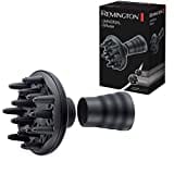 Remington Diffuseur sèche-cheveux universel [Boucles & volume] Embout avec adaptateur en silicone (compatible avec presque tous les sèche-cheveux, pour cheveux bouclés/ ondulés sans frissotis) D52DU