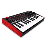 AKAI Professional MPK Mini MK3 – Clavier MIDI USB Portable avec 25 Touches, 8 Pads et Logiciels