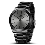 LN LENQIN Montre Homme Montres en Acier Inoxydable pour Hommes Montres-Bracelets pour Hommes étanches Montre à Quartz analogique Montres de Mode pour Hommes Entreprise de Mode Montres de créateurs