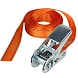 Master Lock 3209EURDAT Sangle à Cliquet, Orange, 5m x 25mm Sangle