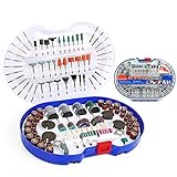 WORKPRO Coffret de 276 Accessoires d'Outils Rotatifs Universels pour Polissage Perçage Meulage Sculpture Coupe Faciles