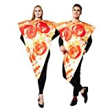 EraSpooky Déguisement Costume Pizza Unisexe Halloween Party Costume Drôle pour Adultes Hommes Femmes