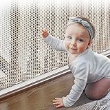 Filet de Protection Enfant,Filet de Sécurité pour Bébé,Filet Protection Balcon,Barriere Filet Securite Escalier,Filet Protection Anti-Chute pour Escaliers,Clôture D'escalier Filet Protection