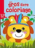 Mon gros livre de coloriage - Lion - 192 pages de coloriages - Dès 3 ans