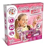 Science4you Kit de fabrication de rouge à lèvres et de gloss – Fabriquez vos propres rouges à lèvres et baumes à lèvres - 7 activités de beauté incluses, cadeau original pour les filles 8 9 10 11+