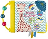 SOPHIE LA GIRAFE - Plastique 1 Livre d'Eveil pour les bébés Multicolore - Nombreuses Activités - Développer ses Sens : l'Ouie, le Toucher, le Gout et l'Odorat et la Vue - Apprendre en s'Amusant