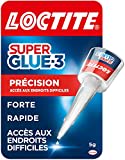 Loctite Super Glue-3 | Précision (flacon de 5 g) – Colle forte pour réparations précises – Colle liquide tous matériaux – Colle transparente à séchage rapide