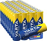 VARTA Piles AA, lot de 40, Industrial Pro, Batterie Alcaline, 1,5V, pack de stockage en emballage écologique, Made in Germany [Exclusif sur Amazon]