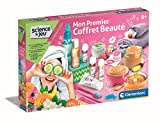 Clementoni - Science & Jeu - Mon Premier Coffret Beauté - Laboratoire - Jeu Créatif - Crée ton Parfum, ta Crème, ton Baume à Lèvres - Pour Enfants à Partir de 8 Ans, 41.8 x 6 x 27.8 cm