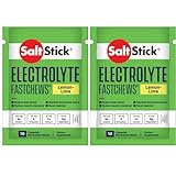 SaltStick Fastchews, comprimés de remplacement d'électrolytes pour la réhydratation, la récupération après l'exercice, les athlètes jeunes et adultes, la randonnée et la récupération sportive, 2 paque